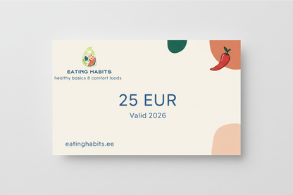 25 EUR Gift Card - with Peperoncino Talisman