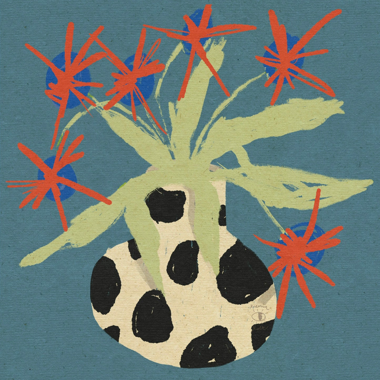 Velata x Spotted Vase