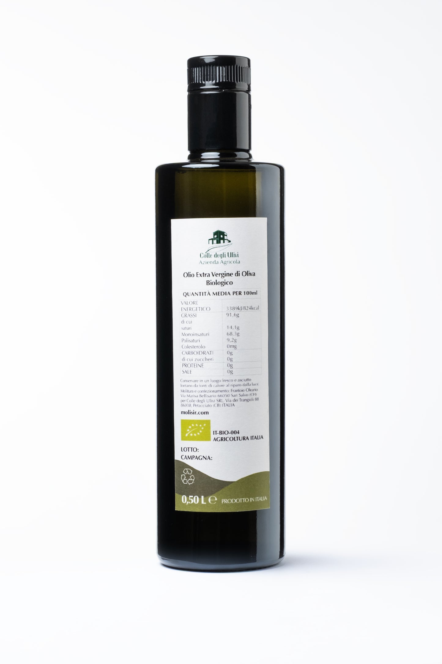 Delicate Blend, BIO extra virgin olive oil by Molisir, Italy, Molise