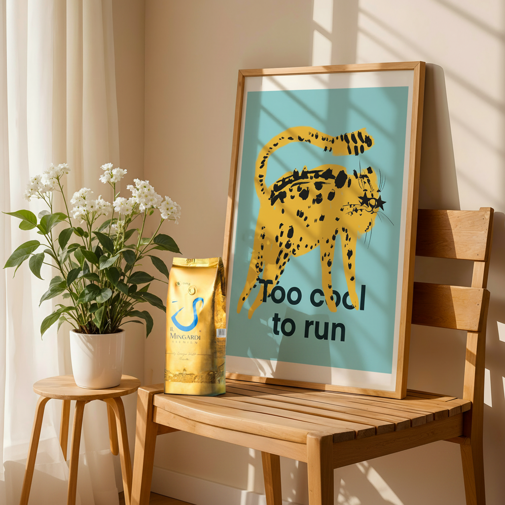 Cheetah & Coffee Together