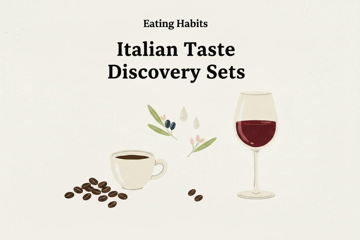 Italian Taste / Discovery Sets - Two Line Layout