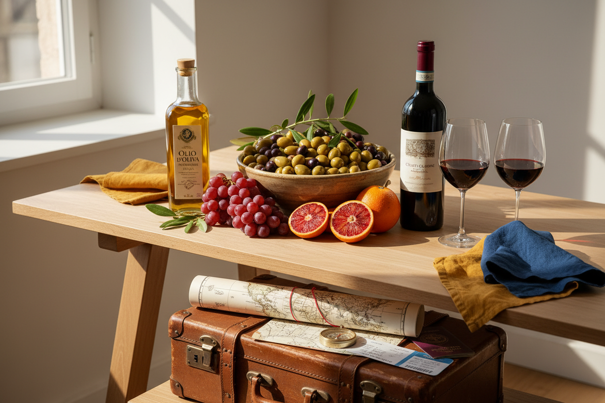 Mediterranean lifestyle Italy to Estonia