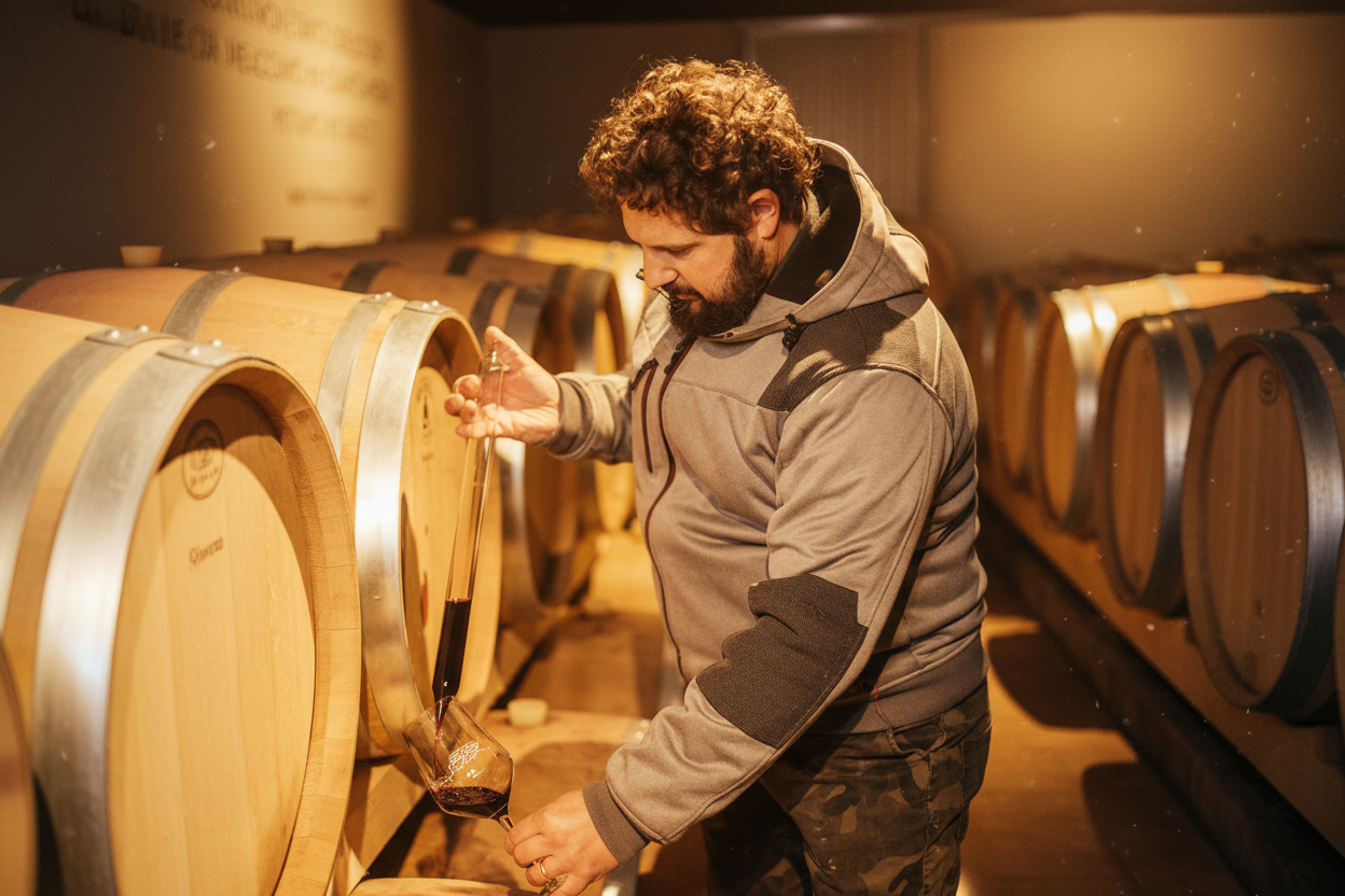 Mediterranean style winemaker