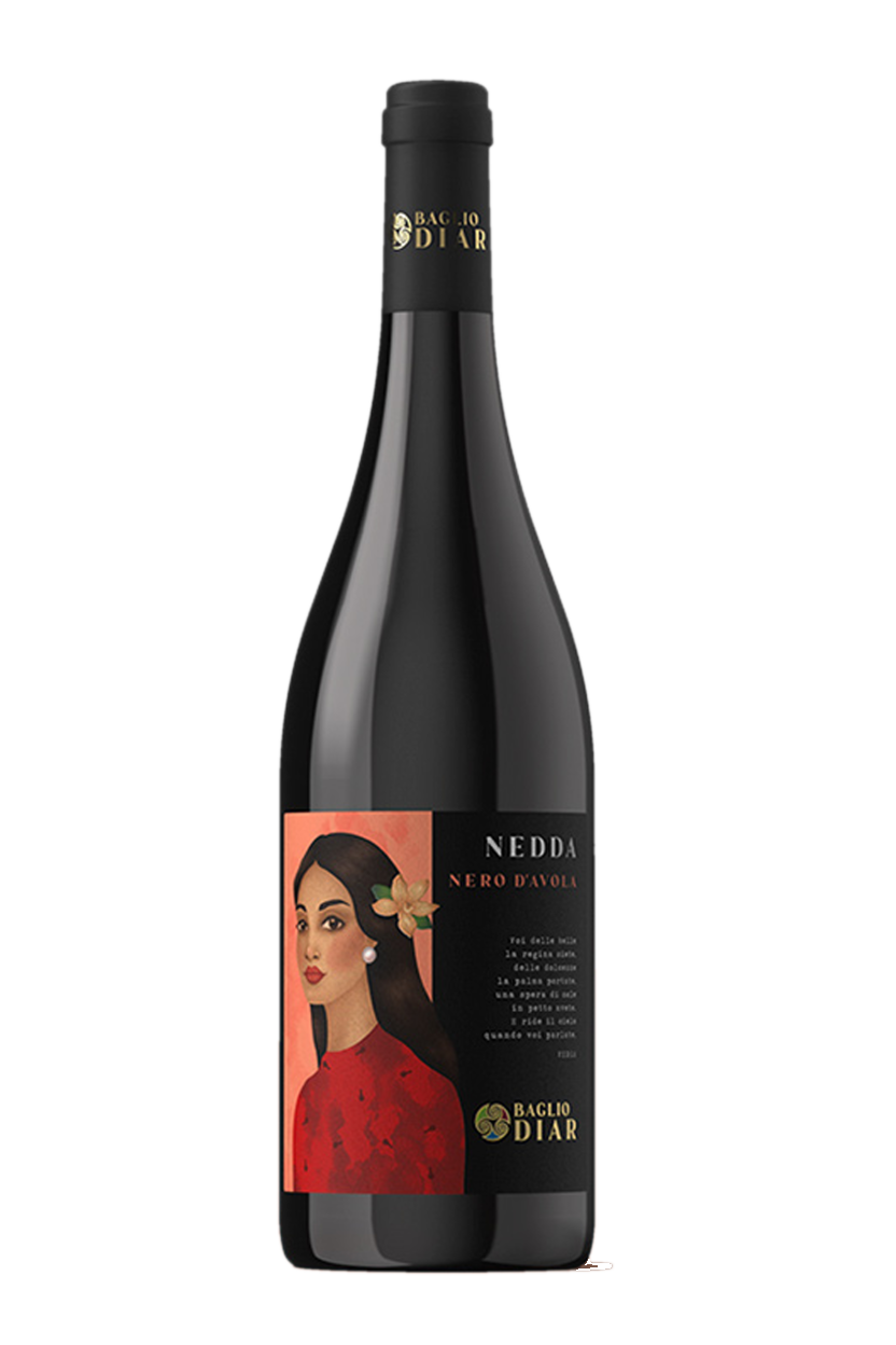 Baglio Diar│ D.O.C. Sicilia│Nero d’Avola│ Organic Wine│Vegan