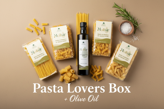 Pasta Lovers Box + Olive Oil Collage