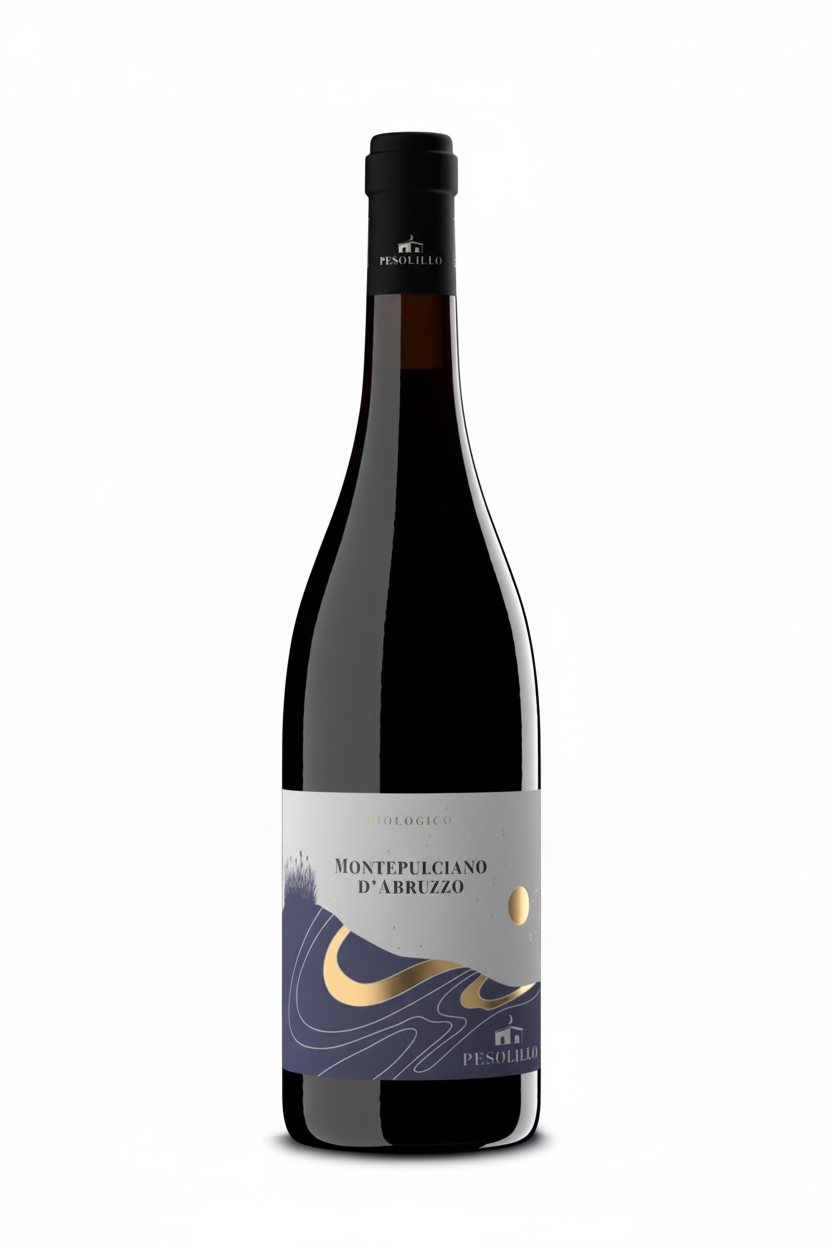 Pesolillo│ Abruzzo DOC│Montepulciano │ Organic Wine │2022