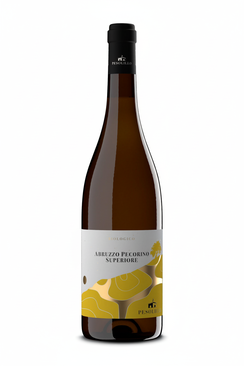 Abruzzo Pecorino Superiore, Organic Wine, Pesolillo